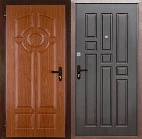 Утепленная дверь № 9 (МДФ ПВХ 16 мм и МДФ ПВХ 16 мм)