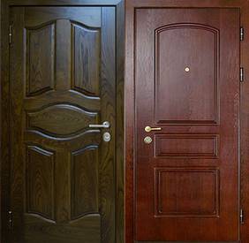 Дверь Филенчатый МДФ № 3 (филенчатый МДФ и МДФ шпон 10 мм)
