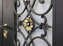 Дизайн входной металлической двери