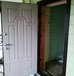 Дверь с МДФ и шпоном натурального дерева