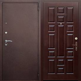Дверь с шумоизоляцией № 4 (порошковое напыление и филенчатый МДФ)