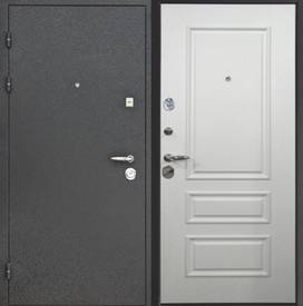 Дверь с шумоизоляцией № 5 (порошковое напыление и филенчатый МДФ)