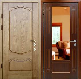 Дверь Филенчатый МДФ № 8 (филенчатый МДФ и филенчатый МДФ с зеркалом)