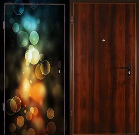 Дверь Порошковое напыление № 17 (порошок фотопечать и ламинат)