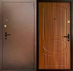 Дверь Порошковое напыление № 8 (порошок и МДФ ПВХ 10 мм)