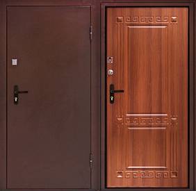 Дверь Порошковое напыление № 9 (порошок и МДФ ПВХ 16 мм)