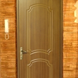 Металлическая дверь с внутренней отделкой МДФ шпон