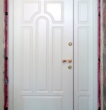 Дверь с белой МДФ панелью