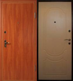 Дверь в квартиру № 10 (ламинат и МДФ ПВХ панель 10 мм)
