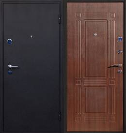 Дверь для коттеджа № 7 (порошковое напыление и МДФ ПВХ 16 мм)