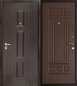 Дверь для коттеджа № 8 (филенчатый МДФ и МДФ ПВХ 16 мм)