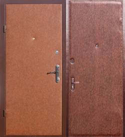 Дверь эконом-класса № 12 (отделка винилискожей с двух сторон)