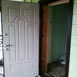 Дверь с МДФ и шпоном натурального дерева
